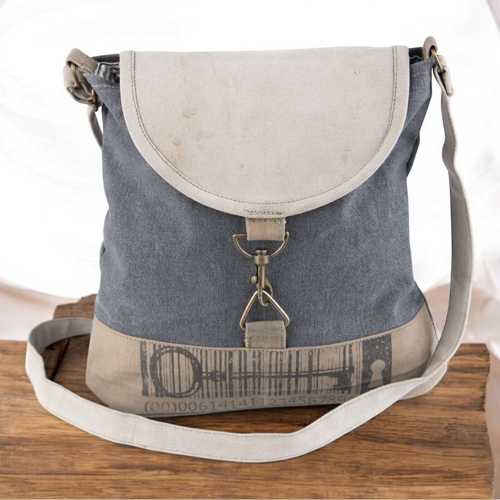 Mona B. Barcode Crossbody Bag